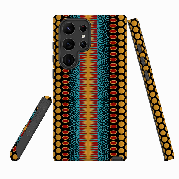 custom design Samsung Tough Case - Tropical Spot Vertical By Cressida Bell