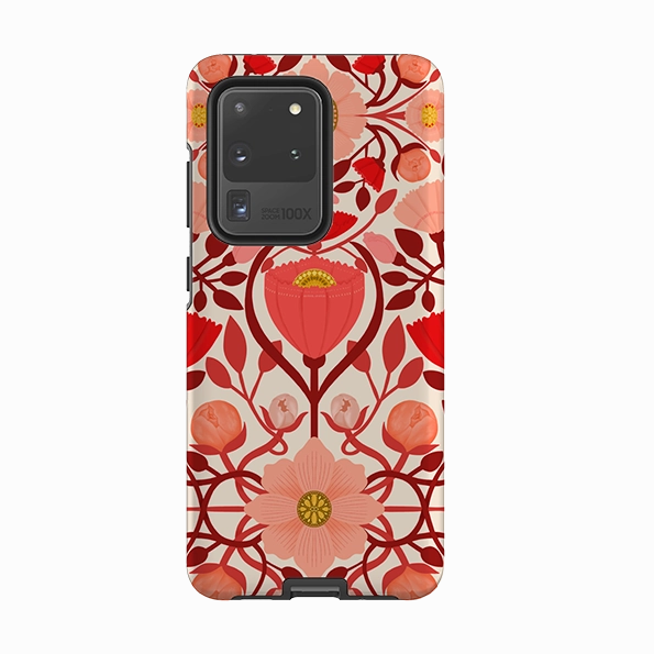 Samsung Tough Case - Full Bloom By Nina Pace Matte Texture Layer