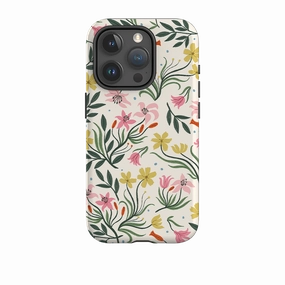 Smooth Pattern Finish premium design iPhone Tough Case - Lilies By Meghann Rader