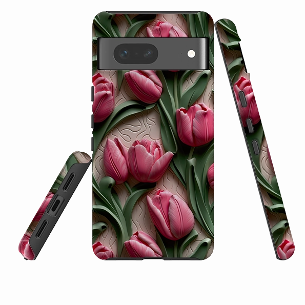 Edge Reinforced Google Tough Case - Schiedam Tulips
