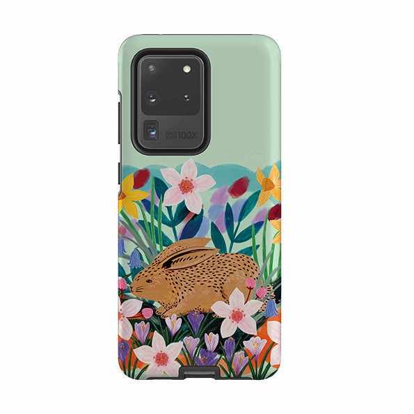Samsung Tough Case - Spring Bunny By Lee Foster Wilson Classic Frame Frosted Finish