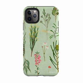 Smooth Edges Subtle Touch iPhone Tough Case - Summer Specimens By Katherine Quinn