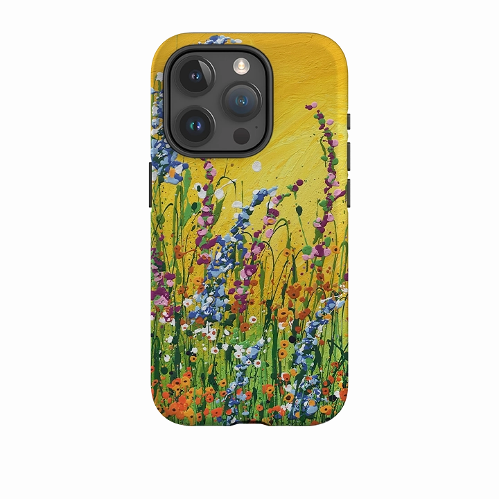 Lightweight texture slim fit iPhone Tough Case - Summer Paradise By Linda Calvert Jacobson