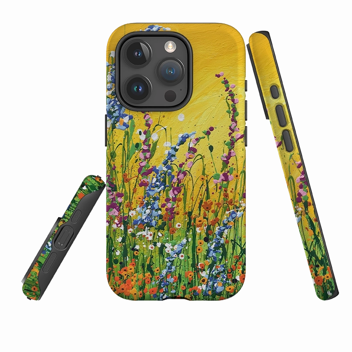 iPhone Tough Case - Summer Paradise By Linda Calvert Jacobson Colorful Finish