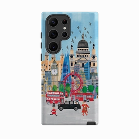 Samsung Tough Case - Spring In London By Tracey English Durable Shell
