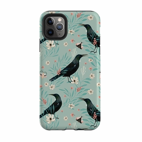 Refined Protection iPhone Tough Case - Tui Light Blue By Katherine Quinn