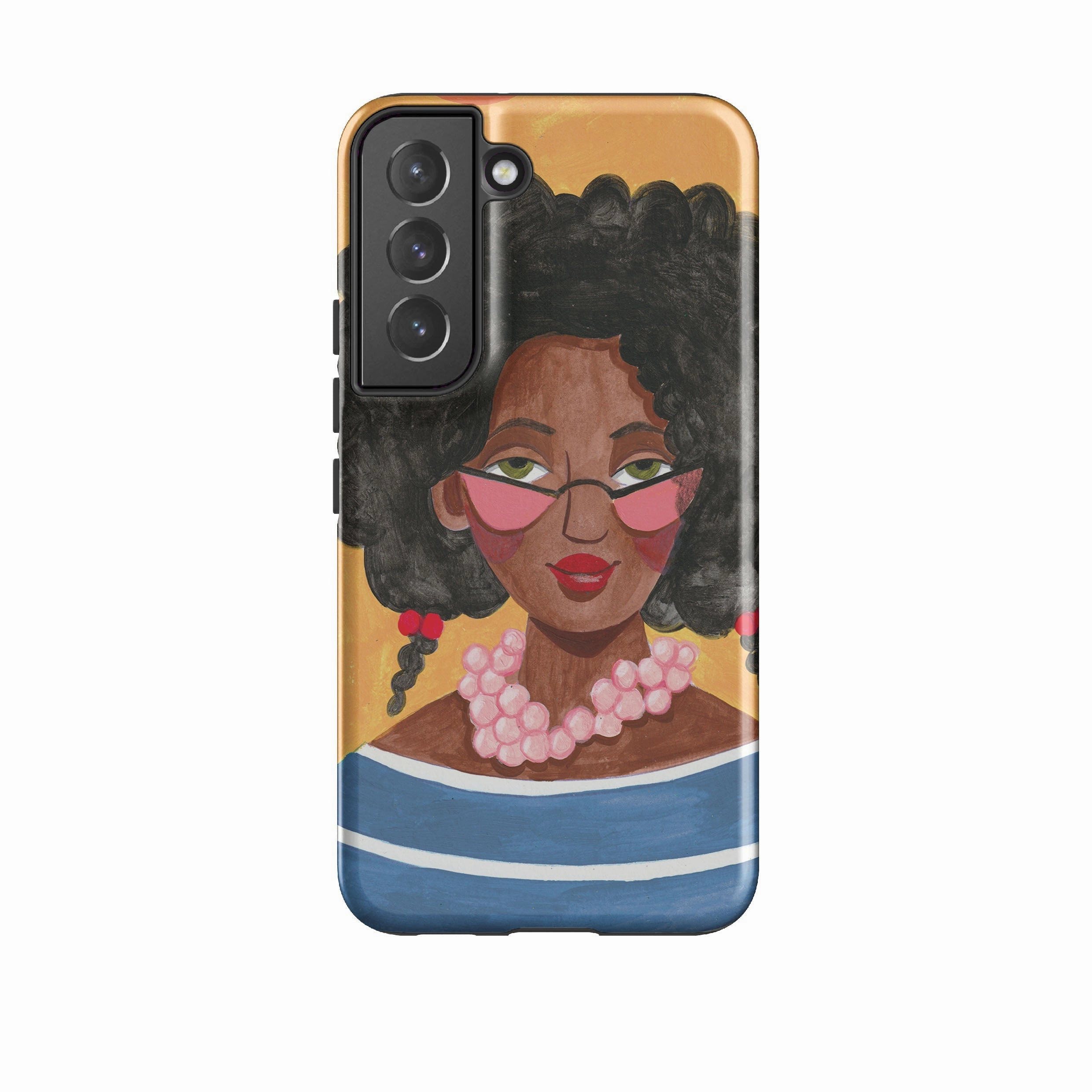 Textured Finish Smooth Finish Samsung Tough Case - Me By Caroline Bonne Muller