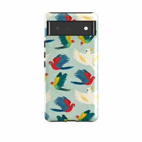Soft Protection Layer Google Tough Case -  All Birds By Katherine Quinn