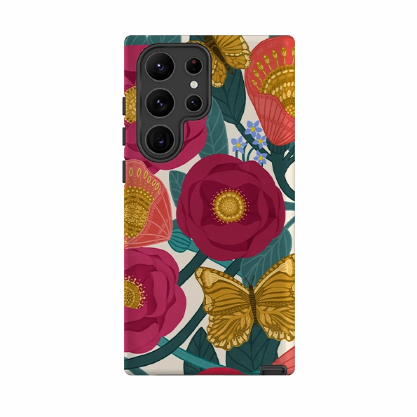Colorful Finish Samsung Tough  Case - Abundance I By Nina Pace