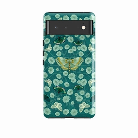 Glossy Finish Look Google Tough Case -  Medium Moth 2 By Katherine Quinn