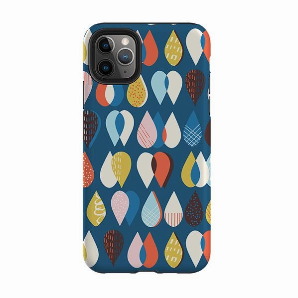 Modern Detail Impact shield iPhone Tough Case - April Splash By Ali Brookes
