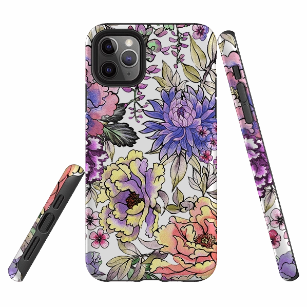 Refined Texture iPhone Tough Case - Katsura