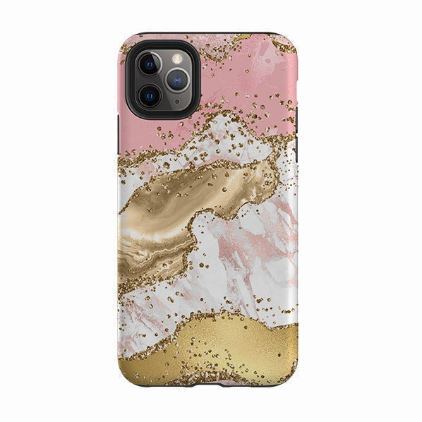 iPhone Tough Case - Levadia (case does not glitter) Flexible Grip Texture Premium Detail Finish
