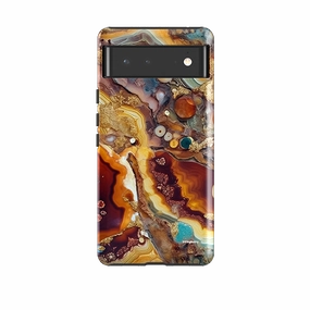 Modern Frame Comfort Build Google Tough Case -  Spanish Gold