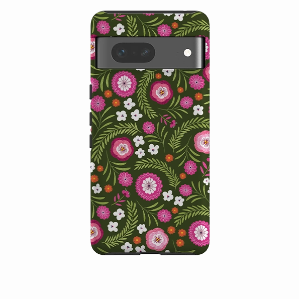 Google Tough Case -  Posy Garden II By Ali Brookes Slim Edge