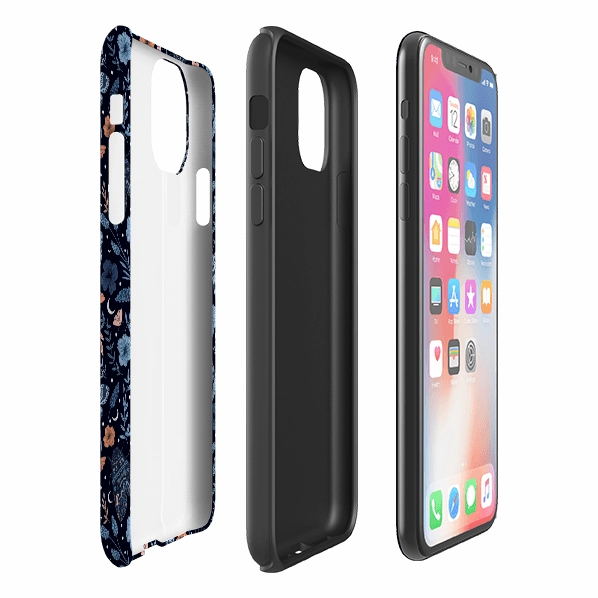 Fashion Accent Stylish Surface Design iPhone Tough Case - Moth By Jade Mosinski