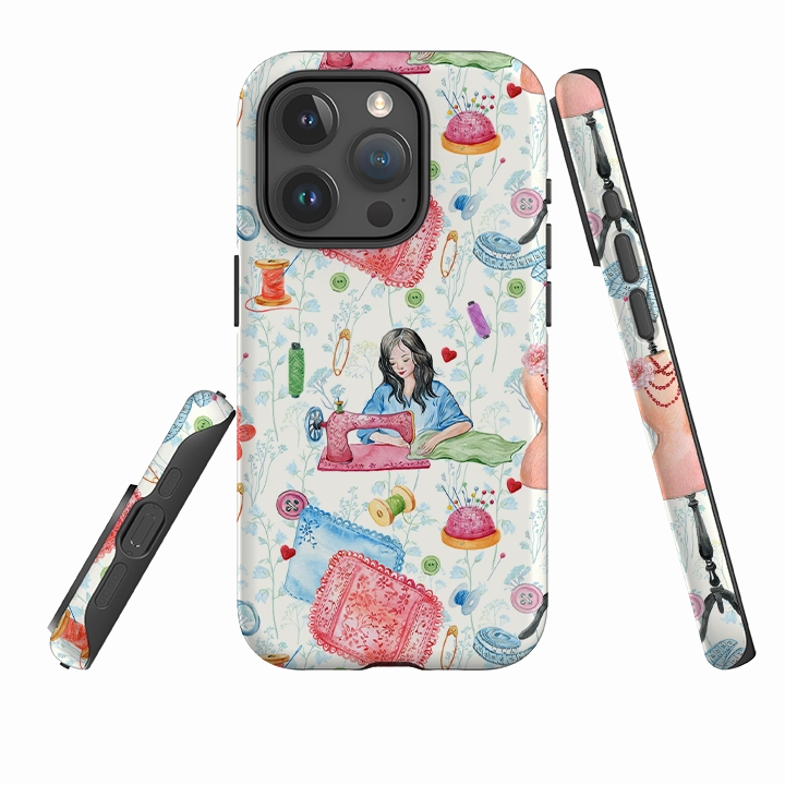 iPhone Case - Seamstress Hybrid Pattern Texture Comfort Accessory