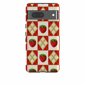 Google Tough Case - Strawberries II By Abby Jacobs Flexible Detail Design