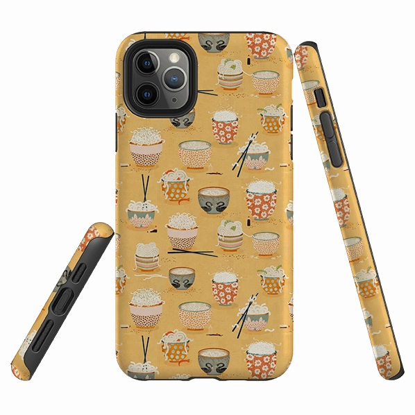 iPhone Tough Case - Oodles Of Noodles By Katherine Quinn Clear Surface Comfort Edge Layer