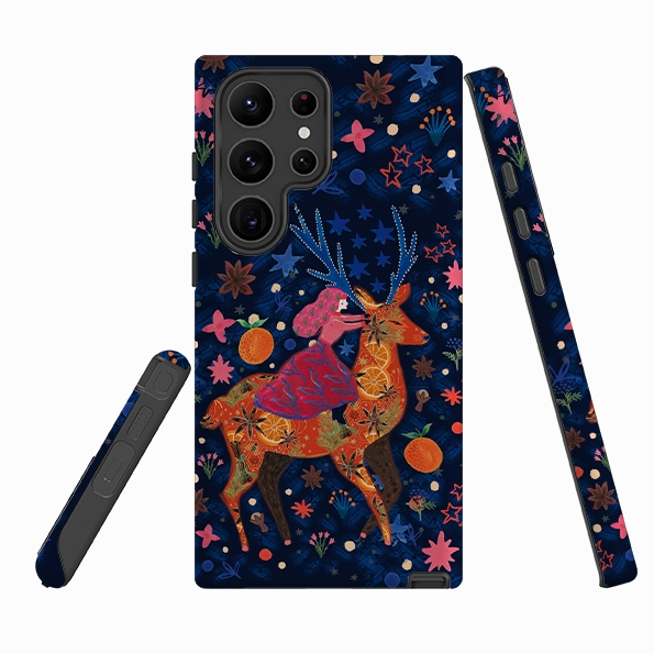 Durable Finish Layer Modern Accent Samsung Tough Case - Sugar and Spice I By Emma Frances Grant