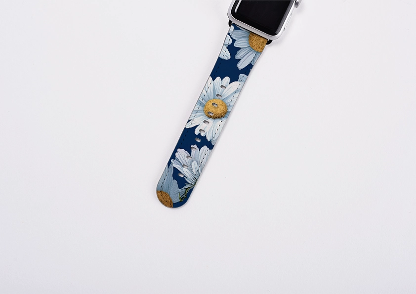 Bright Daisies VI Apple Watch Strap Active Comfort