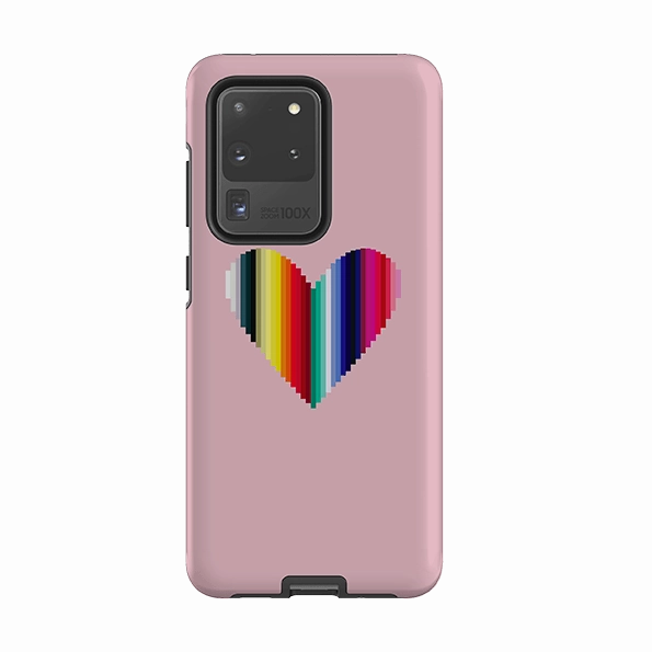 Protective Material Samsung Tough Case - Warm Heart By Kitty Joseph