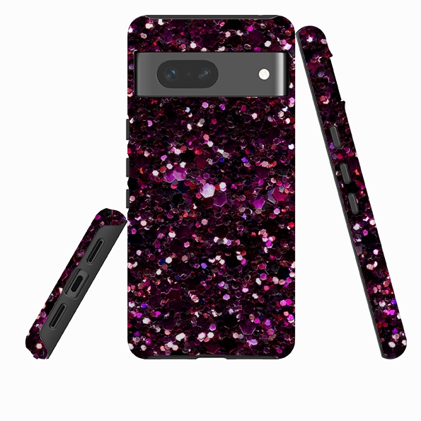 Google Tough Case -  Rubies By Kitty Joseph (case does not glitter) Grip Enhanced