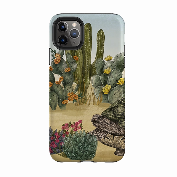 iPhone Tough Case - Tortoise By Jade Mosinski Durable Surface Slim Feel