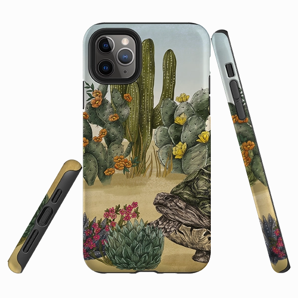 Modern Grip Texture iPhone Tough Case - Tortoise By Jade Mosinski