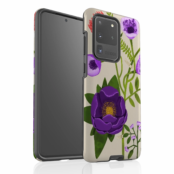 Samsung Tough Case - Herbarium Oracle By Nina Pace Hard Plastic Sleek Form