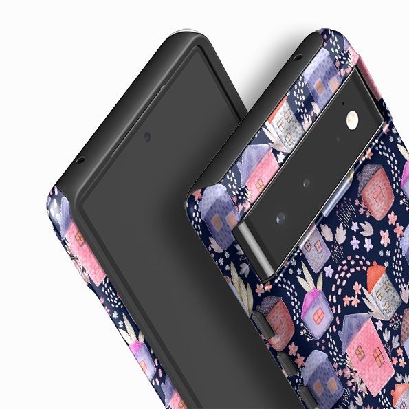 Classic Look Durable Surface Google Tough Case -  Dream Houses