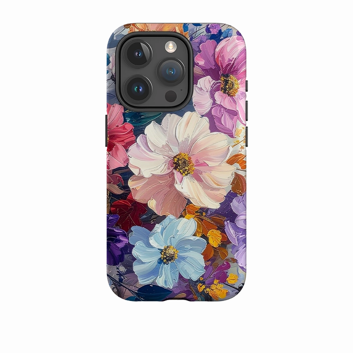 Comfort touch Premium Material iPhone Tough Case - Summer Floral Bransby