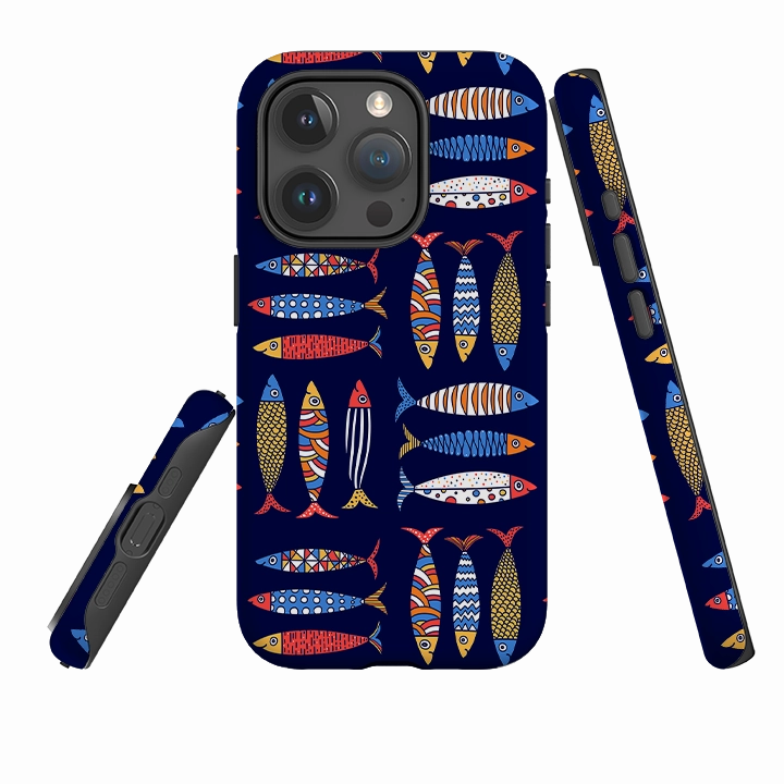 iPhone Case - Sardines II Hard Plastic