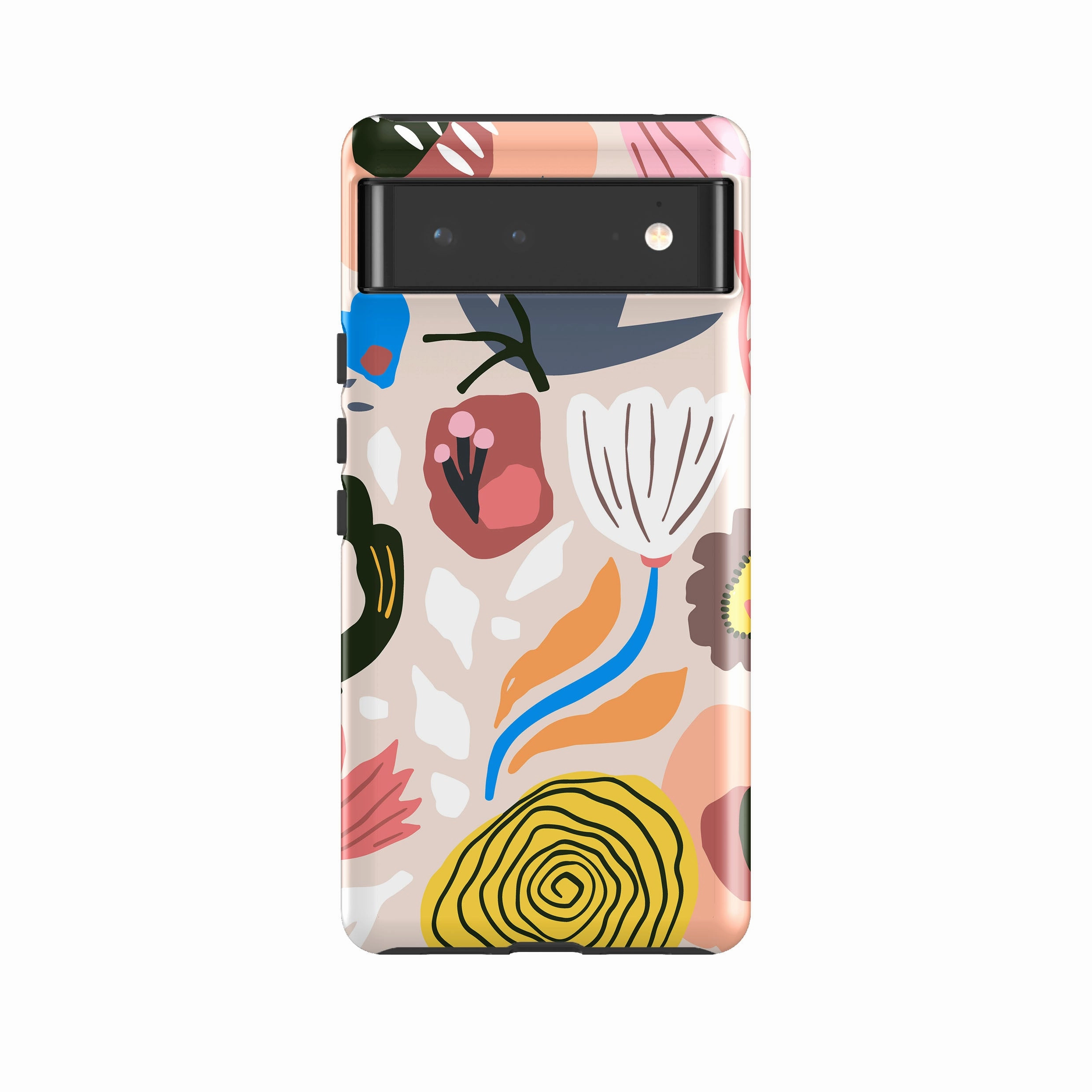 Google Tough Case -  Xmas Floral V Clear Edge