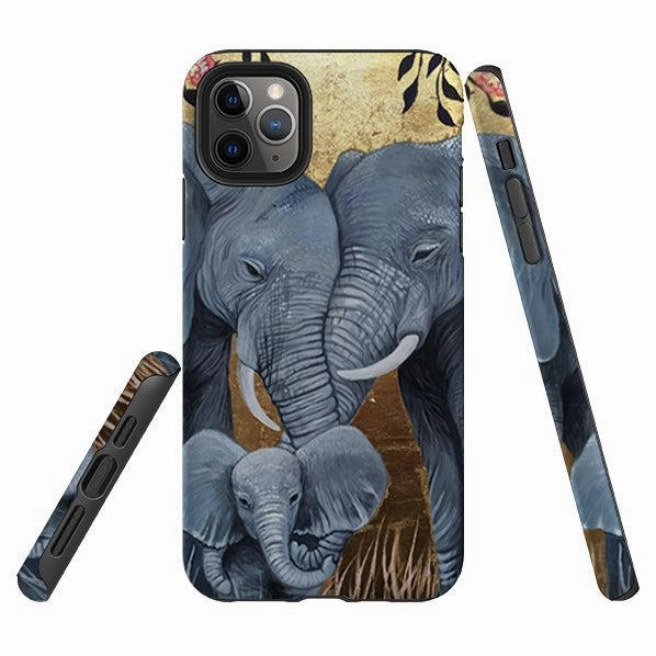 Protective Shell iPhone Tough Case - Family By Mia Underwood