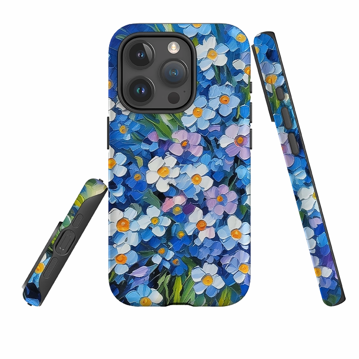 iPhone Tough Case - Chronos Hybrid Pattern Texture Soft Finish Layer