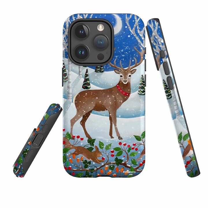 iPhone Tough Case - Deer By Bex Parkin Protective Shell