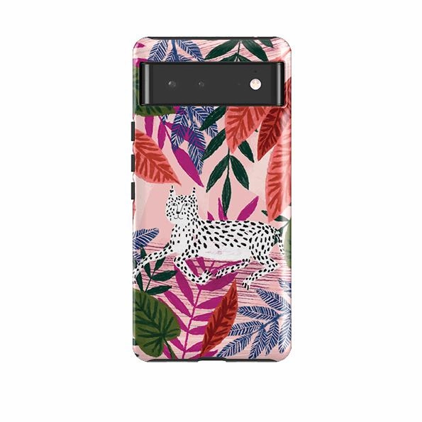 Sleek Surface Google Tough Case -  Leopard By Lee Foster Wilson