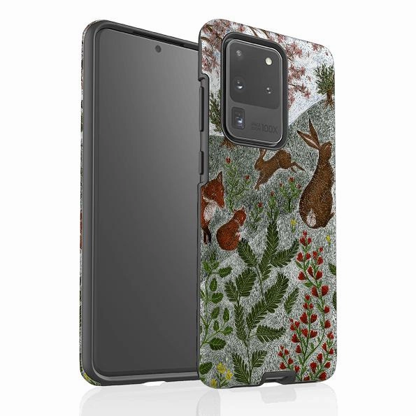 Samsung Tough Case - Sussex Downs By Catherine Rowe Flexible Feel