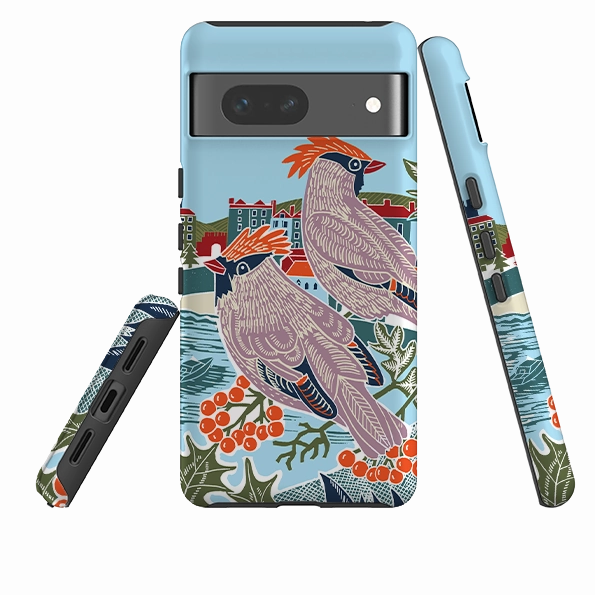 Google Tough  Case - Winter Harbour By Kate Heiss Trendy Design Hybrid Texture Design