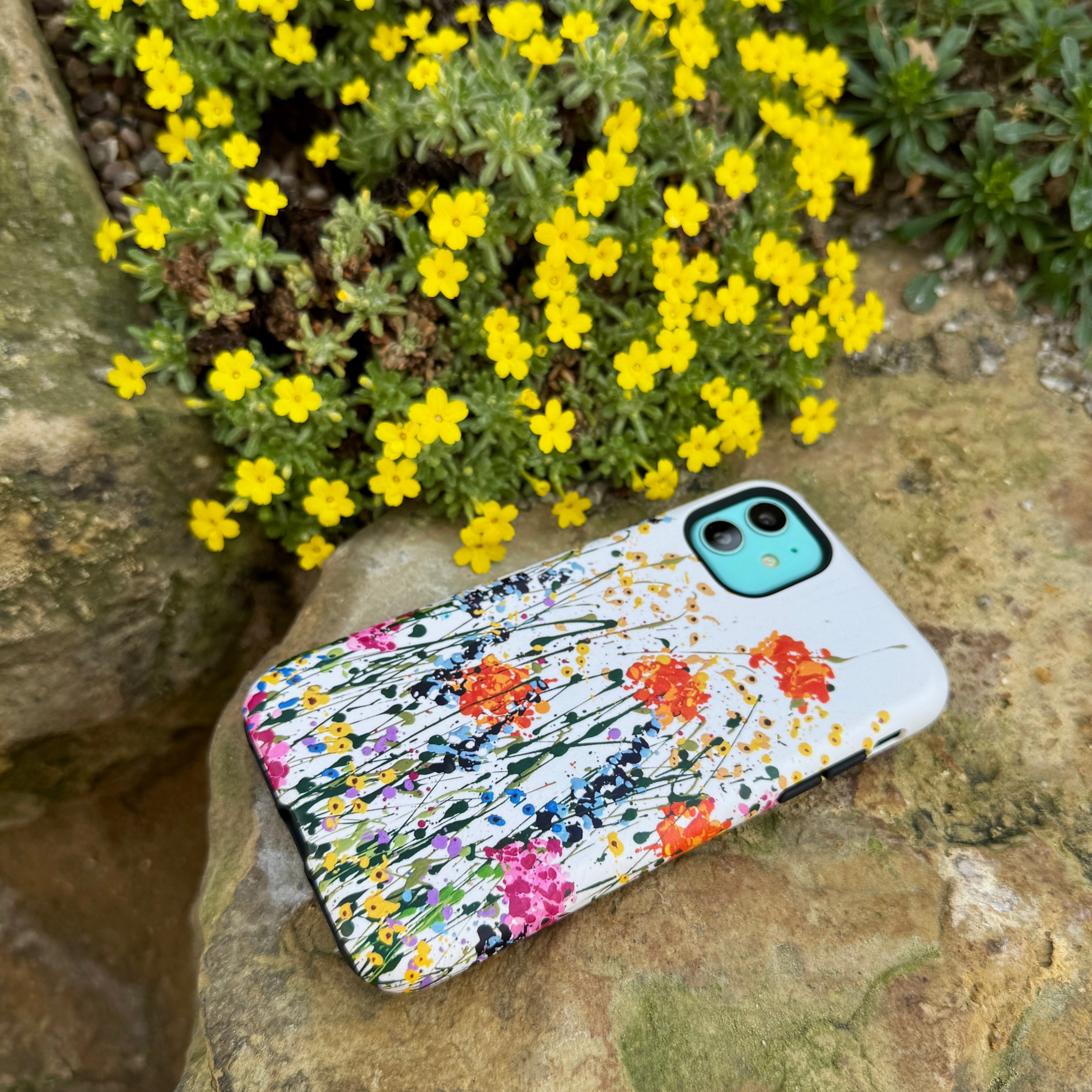 iPhone Tough Case - Fresh Breeze By Linda Calvert Jacobson Non slip grip