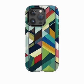 Handy Use iPhone Tough Case - Technicolor Green