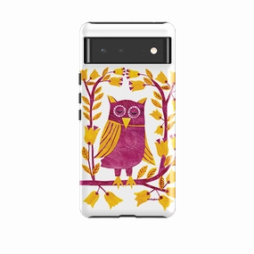 Google Tough Case -  Folk Owl By Tracey English Stylish Detail Protective Texture Finish