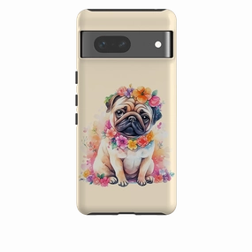 Elegant Surface Texture Shock Surface Layer Google Tough  Case - Cute Dog M