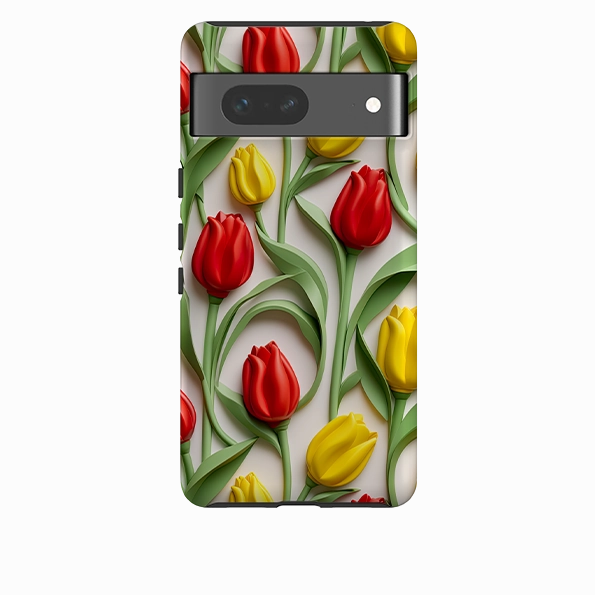 Google Tough  Case - Eindhoven Tulips Premium Edge Design