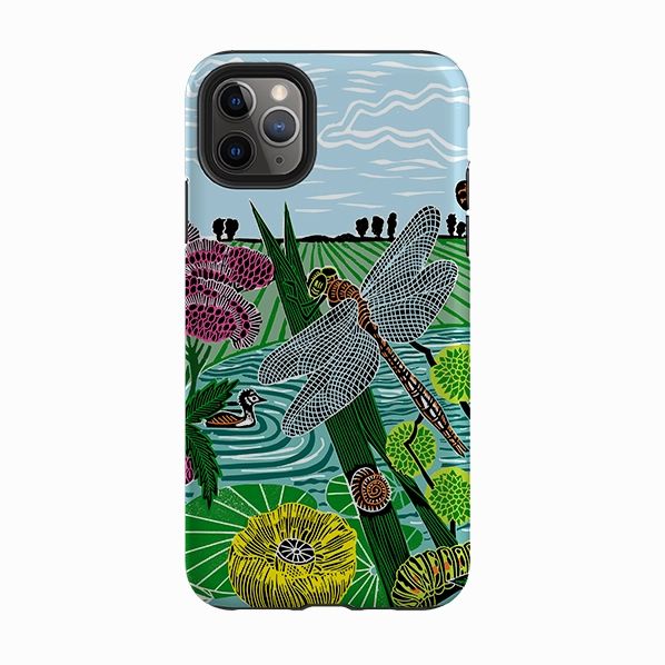 iPhone Tough Case - Pond By Kate Heiss Lightweight Grip