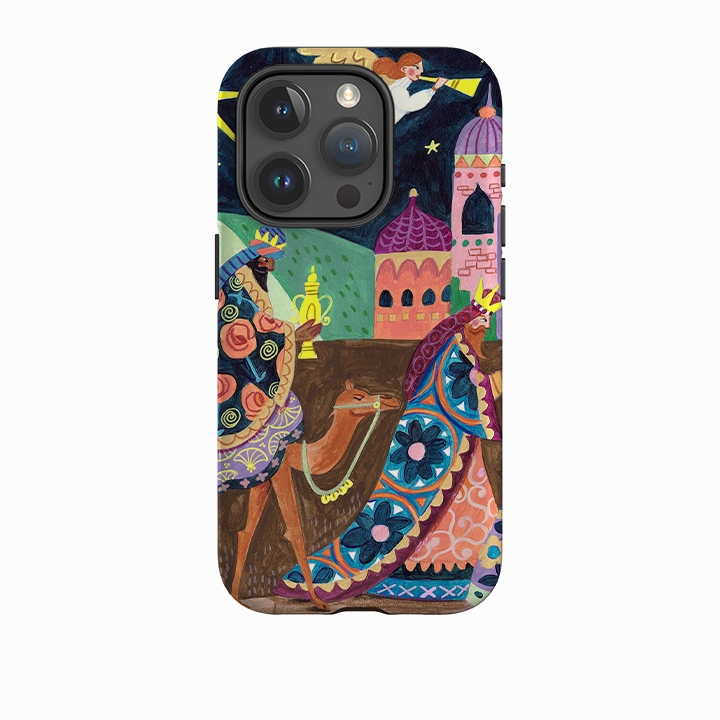iPhone Tough Case - Wisemen By Caroline Bonne Muller Smooth Look Texture
