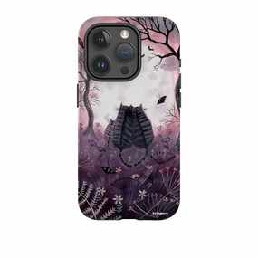 iPhone Tough Case - Spooky Cats By Mary Stubberfield Universal Fit Modern Detail