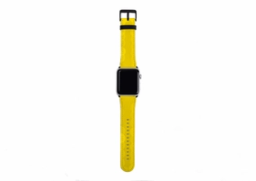 Apple Watch Strap- Stockholm Yellow Light Flexible Fit Light Durable Material