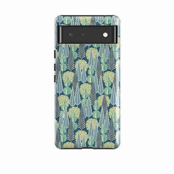 Google Tough Case -  Trees By Cressida Bell Polished Edge Matte Shield